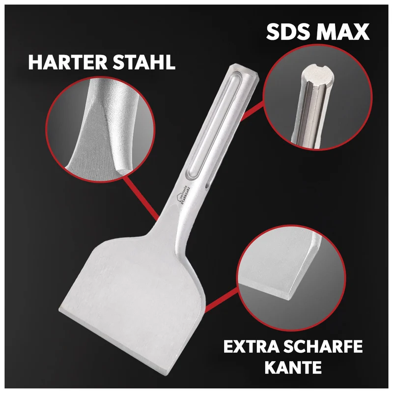 Siwitec SDS Max Fliesenmeißel 75 x 165 mm