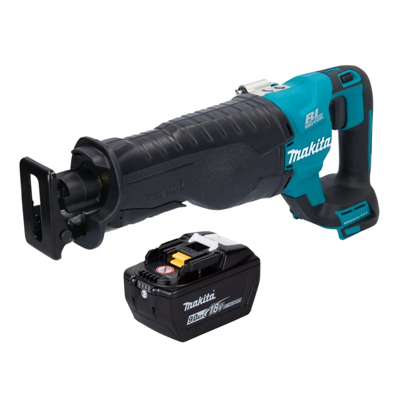 Makita DJR 187 Z Akku Reciprosäge Säbelsäge 18 V Brushless + 1x Akku 9,0 Ah - ohne Ladegerät