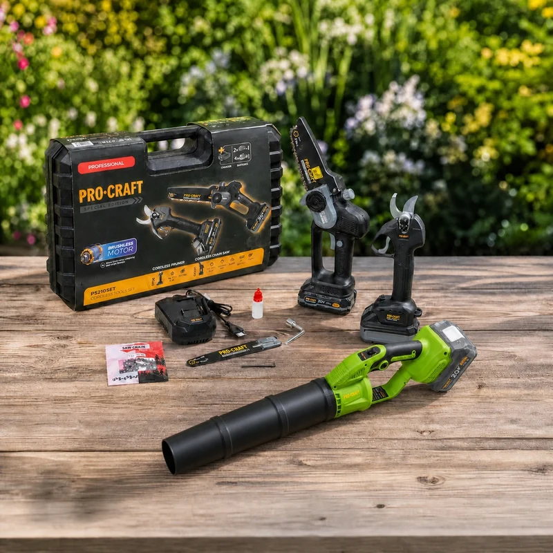 Procraft 3 in 1 Garten-Allrounder Set PS210PB