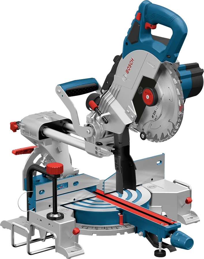 Bosch Akku-Kapp- & Gehrungssäge GCM 18V-216 (Trenntiefe max.: 70 mm, Sägeblatt-Ø: 216 mm, Biturbo, Solo)