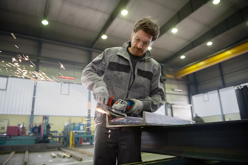 Bosch Professional GWS 17-125 Winkelschleifer (1700 W, 125 mm im Karton)