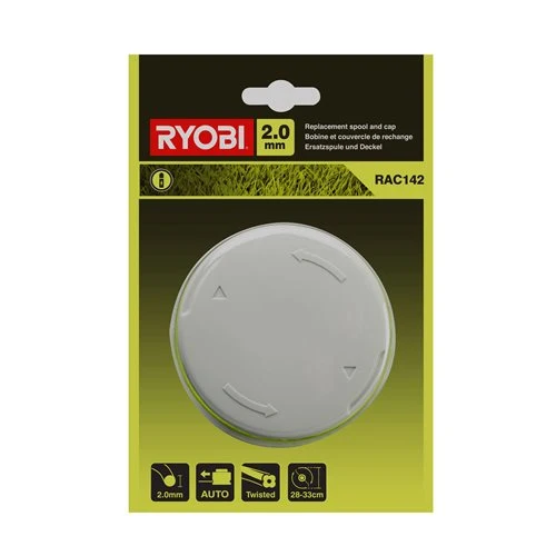 RYOBI RAC142 Fadenspule 2.0 mm für 36 V Akku-Rasentrimmer RLT/RY36 (5132002769)