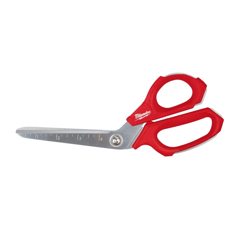 Milwaukee Arbeitsschere ergonomisch 240 mm mit Eisenkarbid-Schneiden