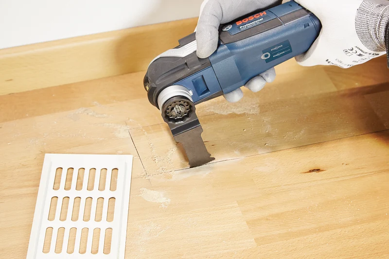 Bosch Starlock Boden-/Einbau-Set, 4-teilig, bestehend aus Werkz. für Fußbodenarbeiten