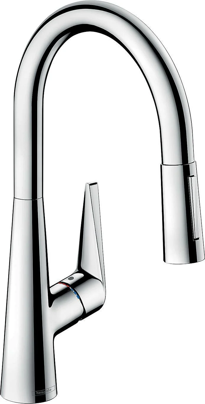 HANSGROHE Einhebel-Küchenmischer Metris M51 ComfortZone 200 Eco 2jet sBox Chrom