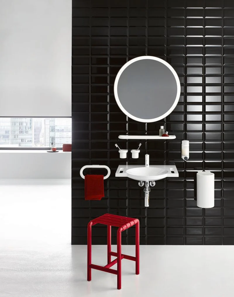 HEWI Hocker Ser 801, B:345 H:505 T: 336mm