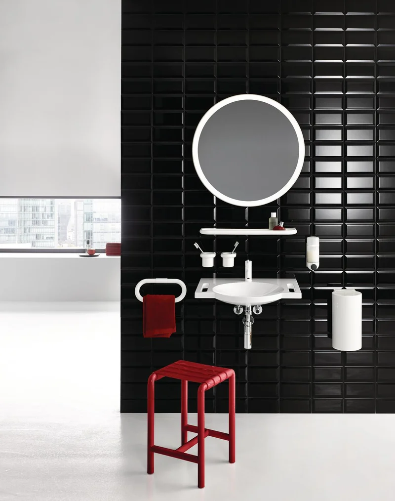 HEWI Hocker Ser 801, B:345 H:505 T: 336mm