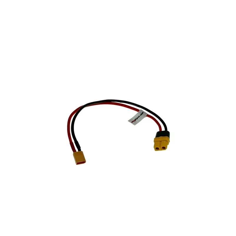 Mylipo Ladekabel XT60 Buchse zu XT30 Stecker 20cm 16AWG