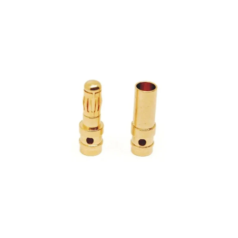 Mylipo 5 Paar 3,5mm Goldkontaktstecker