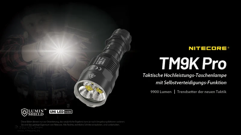 Nitecore Taschenlampe TM9K PRO - 9900 Lumen