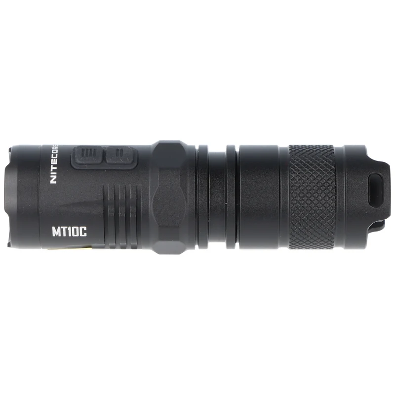 Nitecore MT10C LED-Taschenlampe mit bis zu 920 Lumen, Multitask Taschenlampe, mit zwei Side-Switches und Rotlicht-Mode