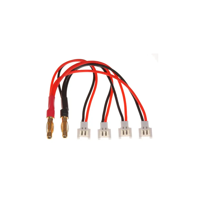 Mylipo Ladeadapter Graupner 4-fach (parallel) WALKERA-->4mm Goldstecker