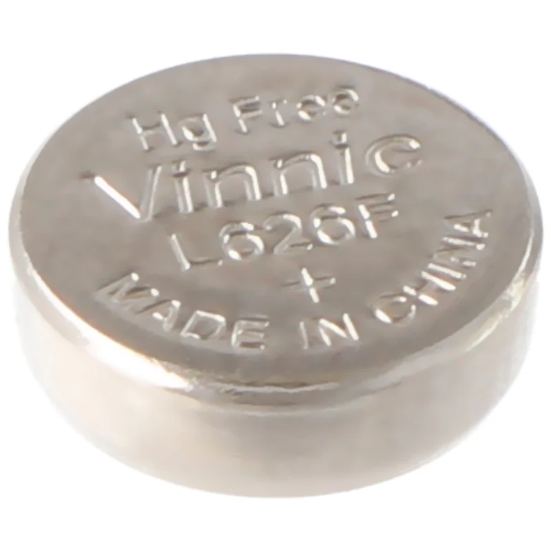Vinnic AG 4 Batterie, LR66, L626F, V376, V377 Knopfzelle LR626 Batterien, 1,5V typisch 18mAh (10 St.)