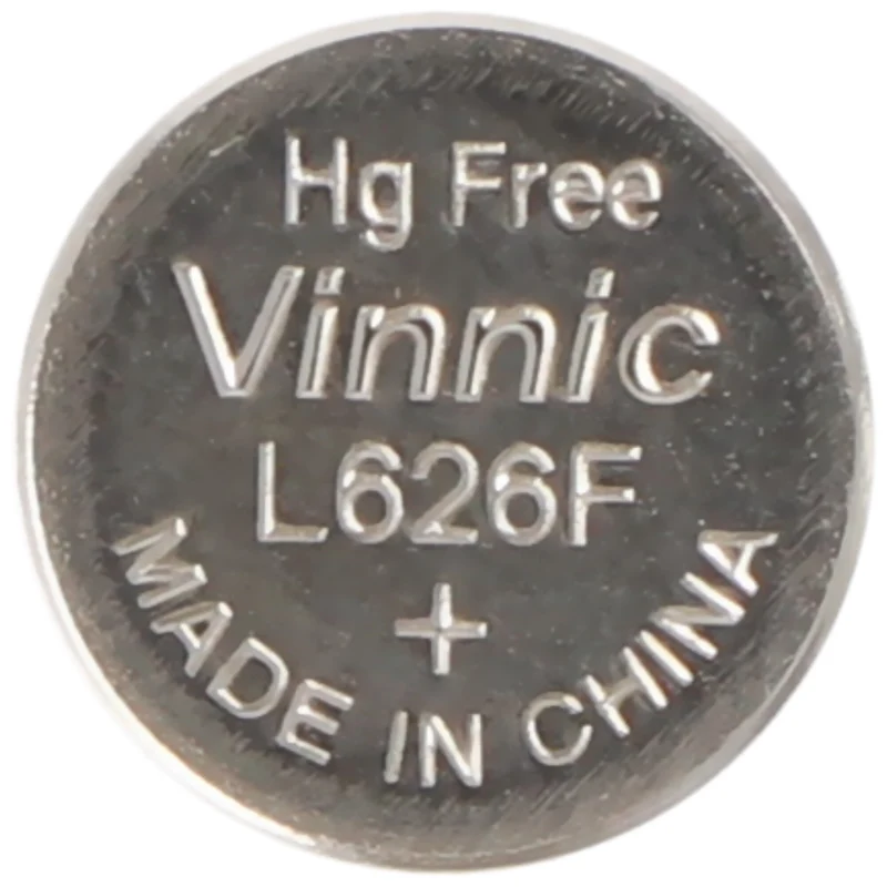 Vinnic AG 4 Batterie, LR66, L626F, V376, V377 Knopfzelle LR626 Batterien, 1,5V typisch 18mAh (10 St.)