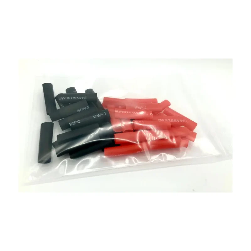 Mylipo 20 X Schrumpfschlauch Stücke 10mm x 30mm Rot und Schwarz