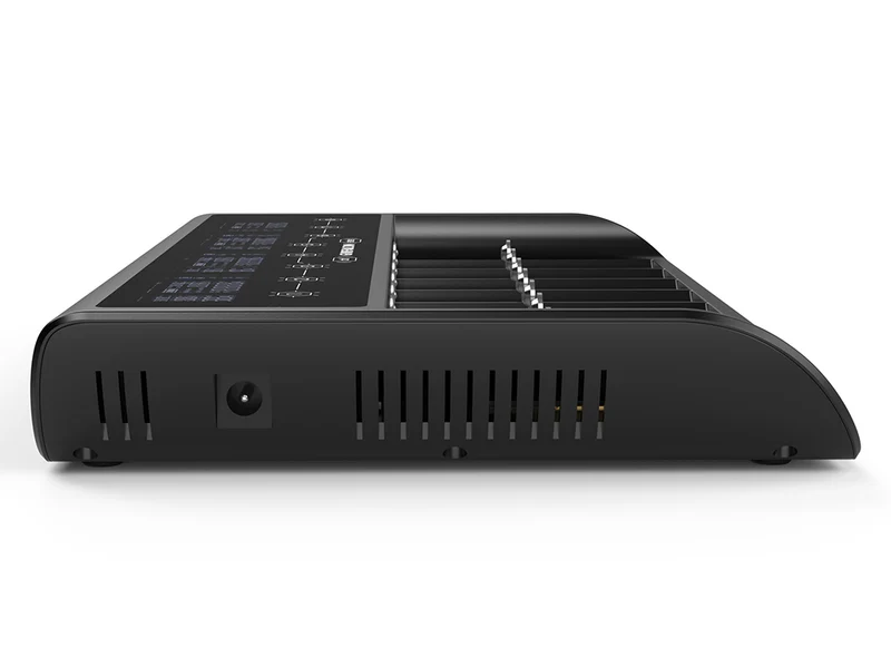Enova Gyrfalcon All-88 Pro - 8fach Akkuladegerät für Li-Ion, LiFePO4 & NiMH mit PD Netzteil