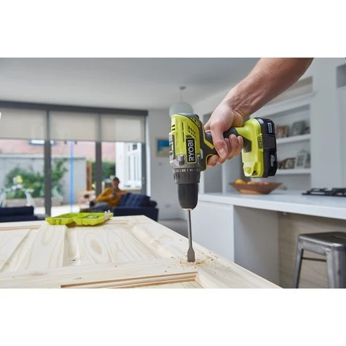 RYOBI R18DD3-252VT Akku-Schrauber R18DD3-0 und Akku-Handstaubsauger R18HV (5133004292)