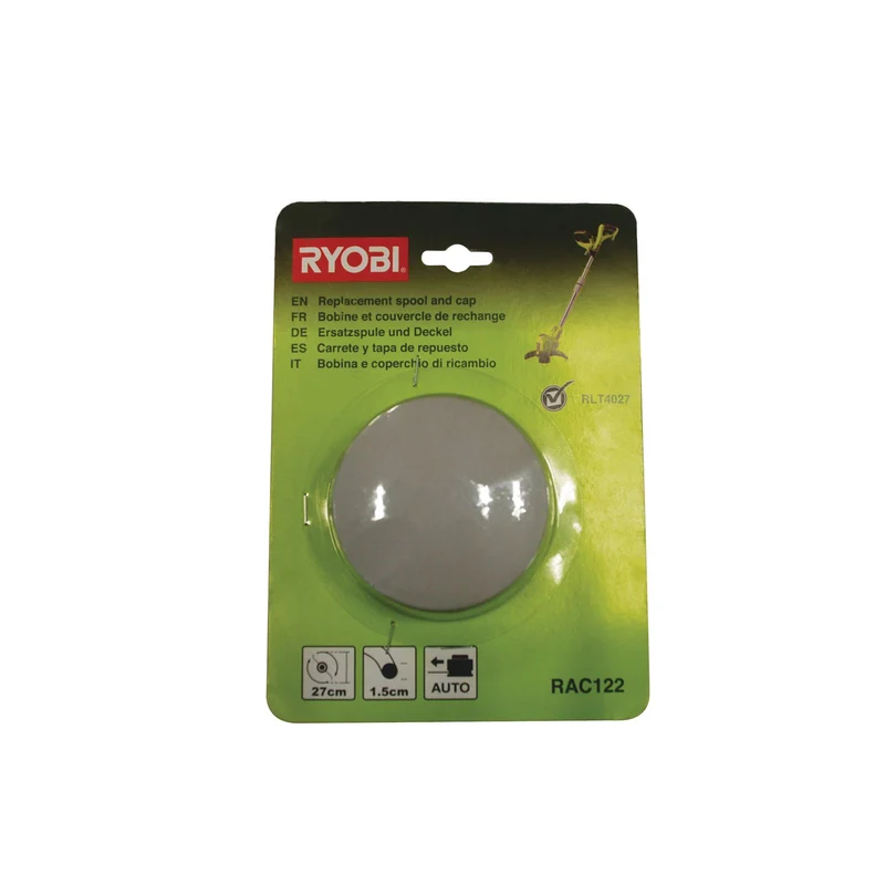 RYOBI Fadenspule RAC122 (Fadenstärke: 1,5 mm, passend für RLT4027, RLT4125, RLT5027, RLT6030, RLT5127, RLT6130)