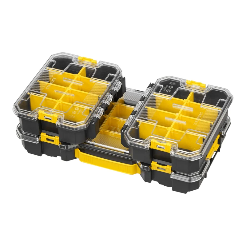 Stanley Fatmax PRO-STACK Organizer Set 3 teilig 450 x 225 x 140 mm modular ( FMST61150-1 )