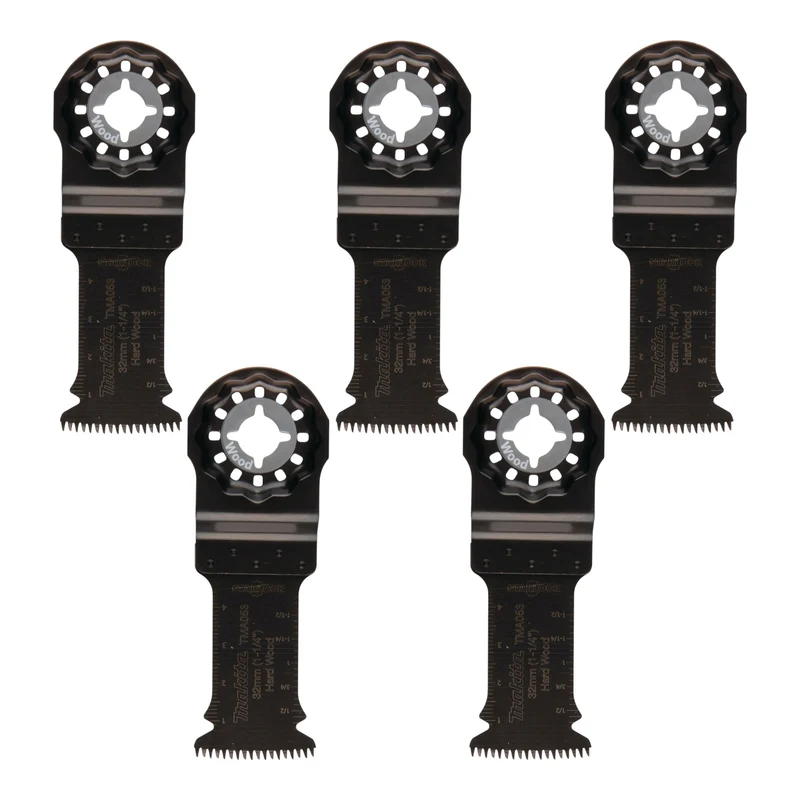 Makita TMA053 Tauchsägeblatt Set 5 tlg. Starlock OIS / Plus / Max ( B-64870-5 ) 32 x 50 mm