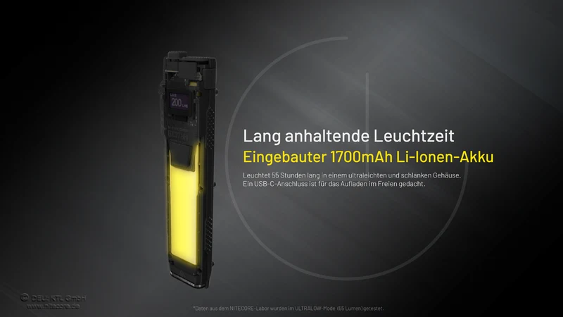 Nitecore Taschenlampe EDC27 UHi - 3100 Lumen
