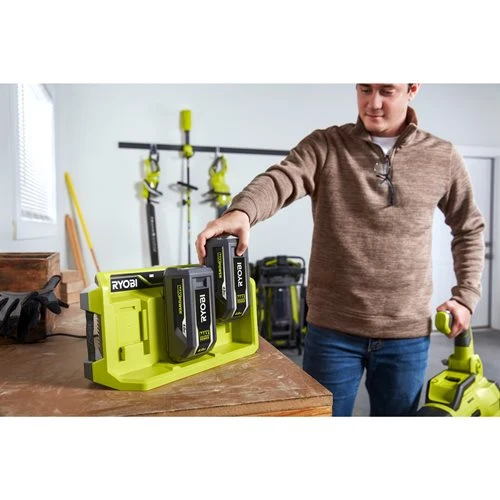RYOBI RY36C3PA MAX POWER 3-Fach Ladegerät 4 A Ladestrom (5133005540)