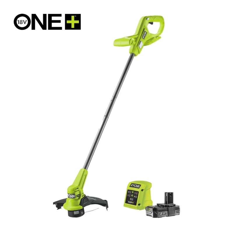 RYOBI Akku-Rasentrimmer RY18LT23A-120 (18 V ONE+, Schnittbreite: 23 cm, inkl. 2,0 Ah Akku & Ladegerät)