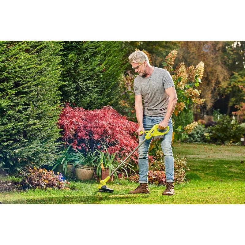 RYOBI Akku-Rasentrimmer RY18LT23A-120 (18 V ONE+, Schnittbreite: 23 cm, inkl. 2,0 Ah Akku & Ladegerät)