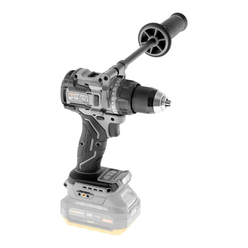 ProCraft Industrial CD20C-BB Akku Schlagbohrschrauber 20 V 120 Nm Brushless + 1x Akku 2,0 Ah - ohne Ladegerät