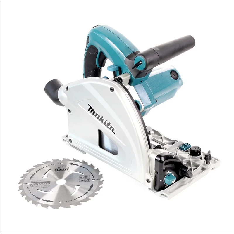 Makita MEU 029 J Sägen Set + SP 6000 J Tauchsäge + 4351 FCTJ Pendelhubstichsäge + Führungsschiene + Makpac