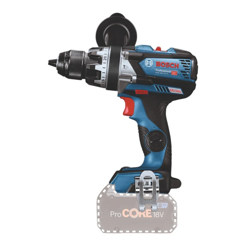 Bosch GSB 18V-110 C Professional Akku Schlagbohrschrauber 18 V 110 Nm Brushless + 1x Akku 4,0 Ah + Ladegerät