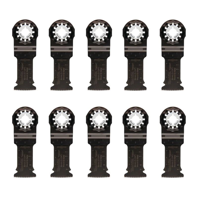 Makita TMA047 Tauchsägeblatt Starlock OIS / Plus / Max 32 x 50 mm ( 10x B-64814 ) 10 Stk.
