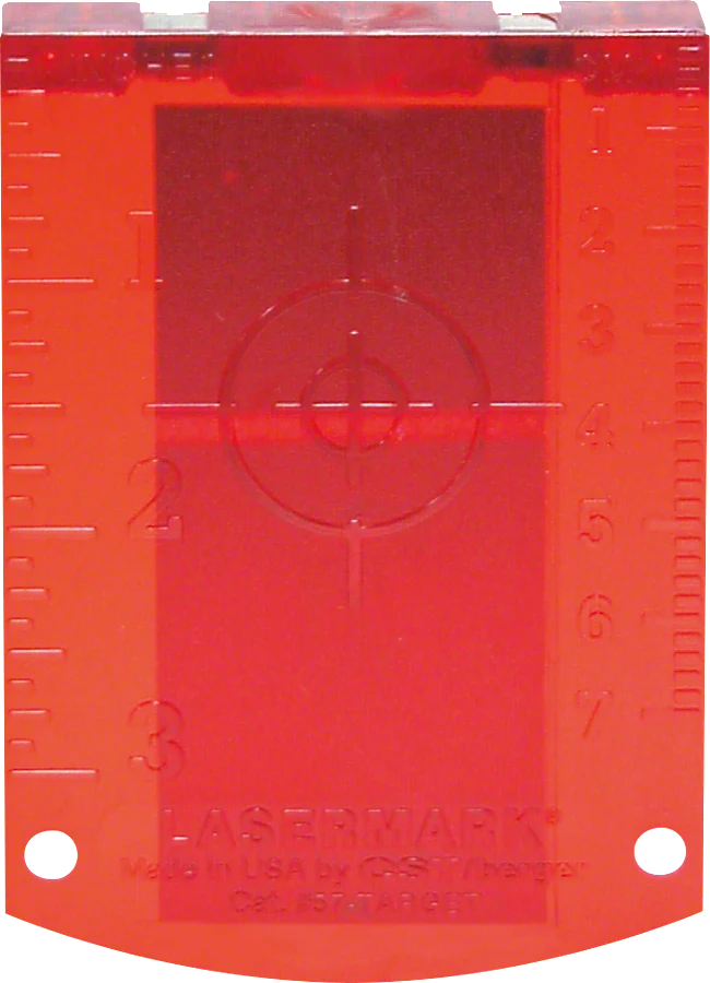 Bosch Laser Zieltafel rot für GRL 400 H / GRL 300 HV Professional (1608M0005C)