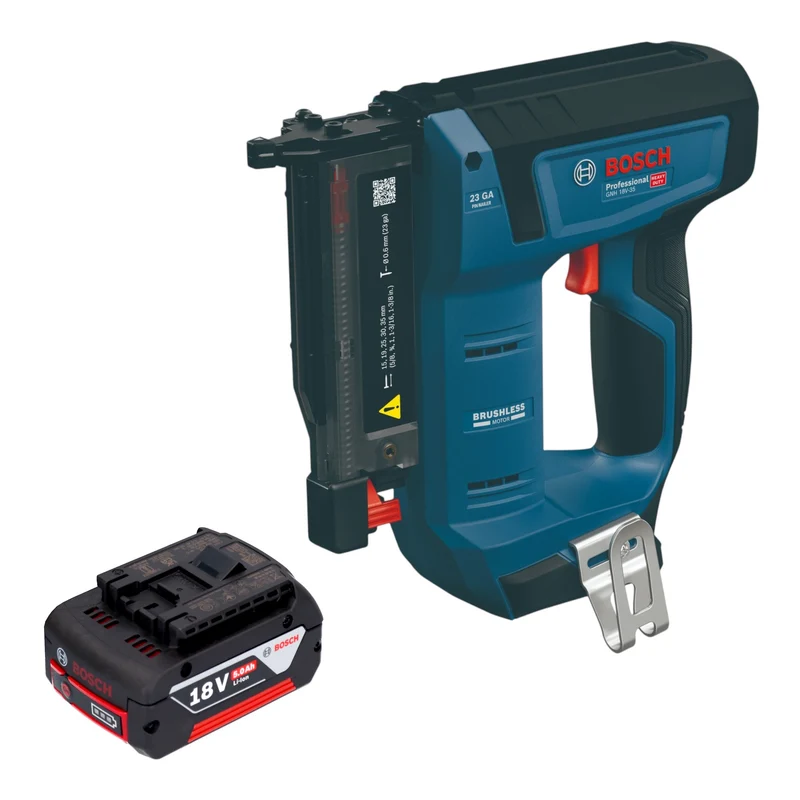Bosch GNH 18V-35 Akku Holznagler 18 V 0,6 x 15 - 35 mm Brushless + 1x Akku 5,0 Ah - ohne Ladegerät
