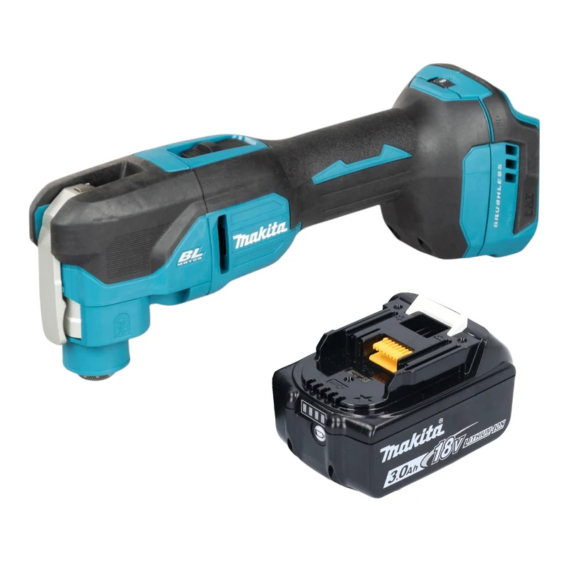 Makita DTM 53 F1 Akku Multifunktionswerkzeug 18 V OIS / Starlock Brushless + 1x Akku 3,0 Ah - ohne Ladegerät