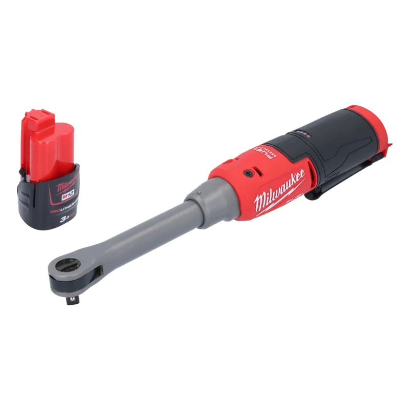 Milwaukee M12 FHIR38LR-301 Hochgeschwindigkeits Akku Ratsche Lang 12 V 47 Nm 3/8" + 1x Akku 3,0 Ah - ohne Ladegerät