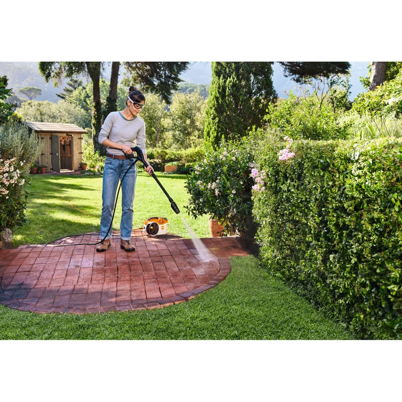 Stihl Akku-Hochdruckreiniger REA 60 PLUS + Kühltasche / ohne Akku und Ladegerät