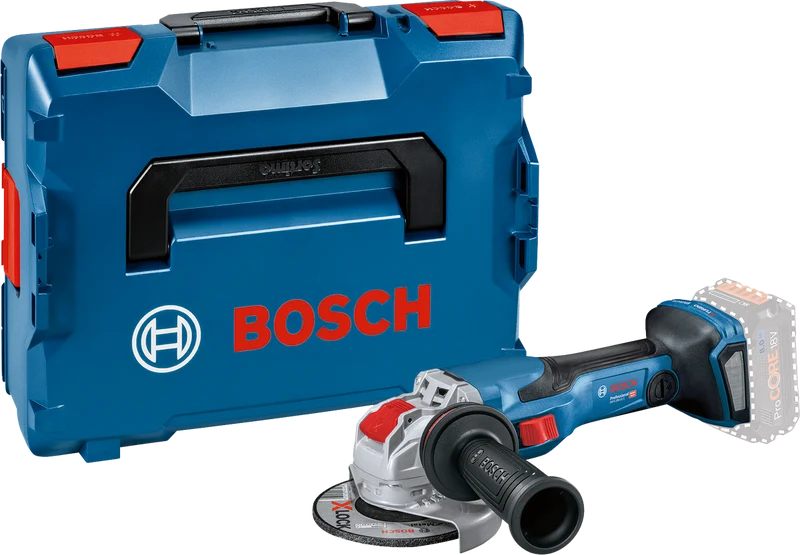 Bosch Professional GWX 18V-15 C Akku-Winkelschleifer BITURBO mit X-LOCK ohne Akku/Lader in L-BOXX