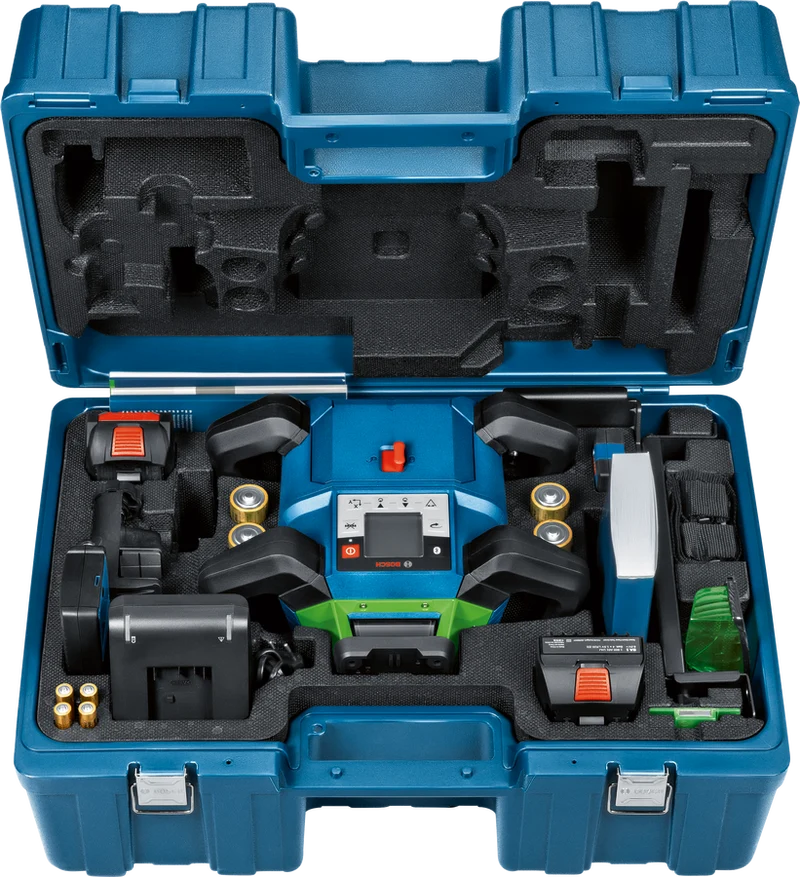 Bosch Professional GRL 650 CHVG Rotationslaser 1x Akku und Lader in Handwerkerkoffer (0601061V00)