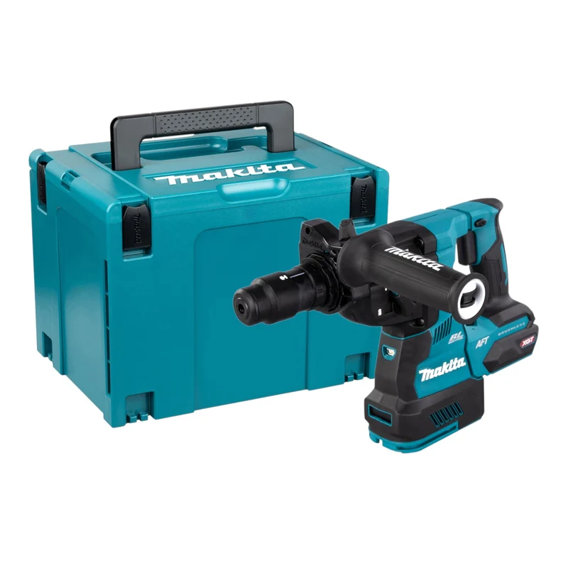 Makita HR 002 GZ01 Akku Bohrhammer 40 V max. 2,9 J SDS plus Brushless + Makpac - ohne Akku, ohne Ladegerät