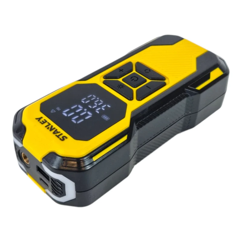 Stanley SXIF0101 Akku-Kompressor 10 bar mit Digitaldisplay, LED-Licht & Powerbank-Funktion