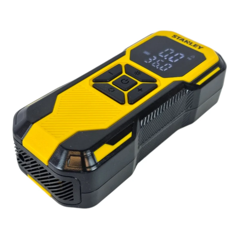 Stanley SXIF0101 Akku-Kompressor 10 bar mit Digitaldisplay, LED-Licht & Powerbank-Funktion