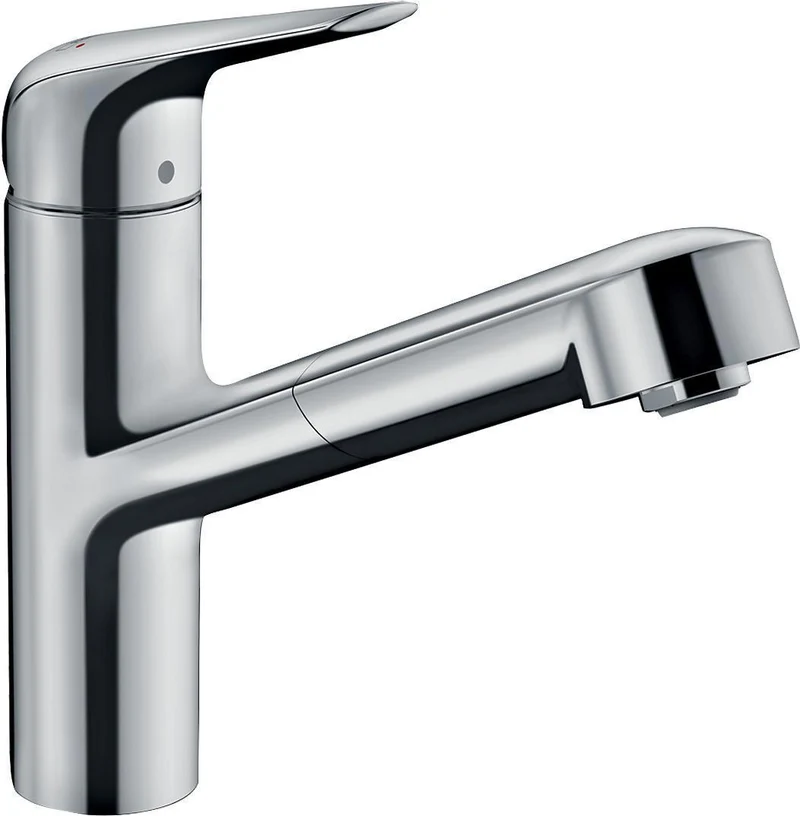 HANSGROHE Focus M42 Einhebel-Küchenmischer ComfortZone 150 Eco mit Ausziehauslauf