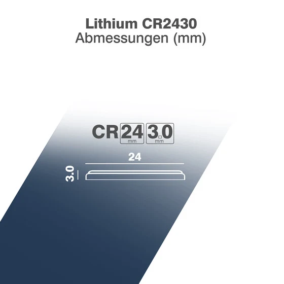 Camelion CR2430 Lithium Batterie im praktischen 5er Set