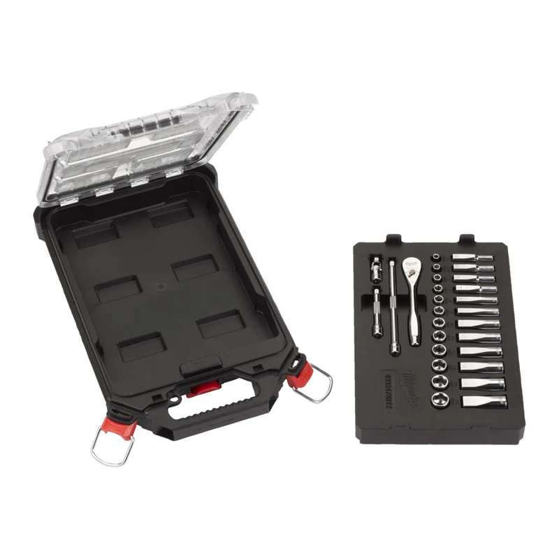 Milwaukee 1/4" Ratschensatz in PACKOUT Organiser 28tlg (4932478812)