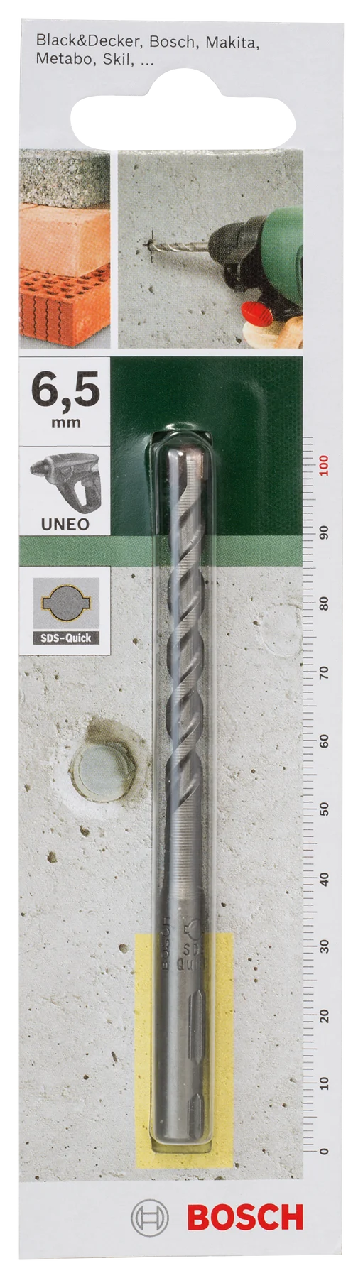 Bosch Uneo Bohrer für Beton/Stein SDS-Quick