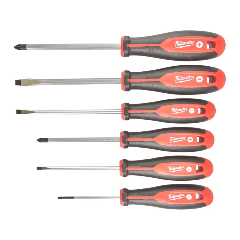 Milwaukee 6-teiliges Set PZ/SL Schraubendreher Tri-Lobe