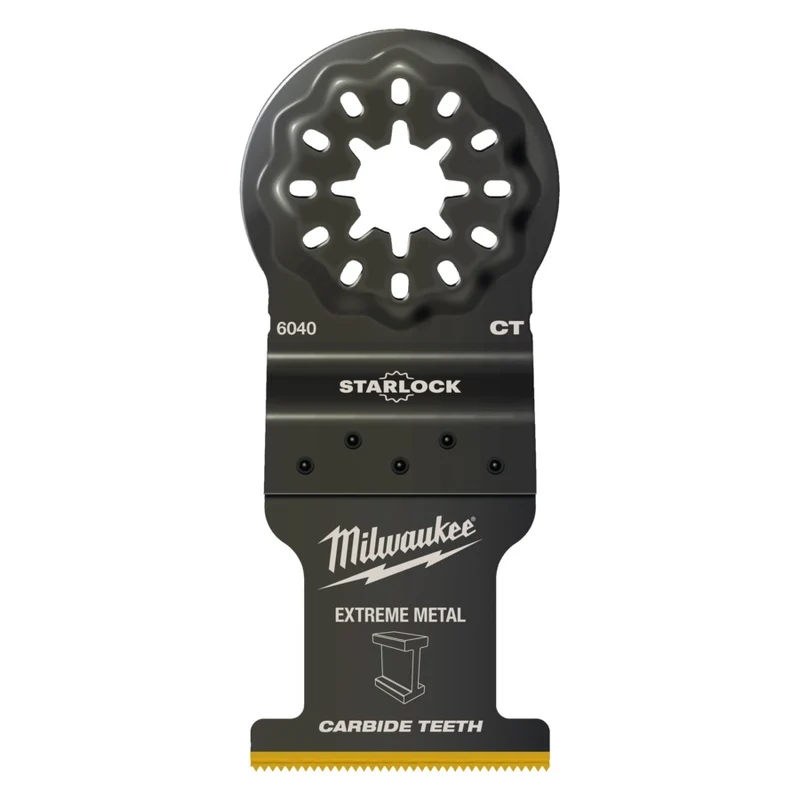 Milwaukee Multitool Starlock Titan-HM-Tauchsägeblatt Multimaterial 35 x 32mm (48906040)