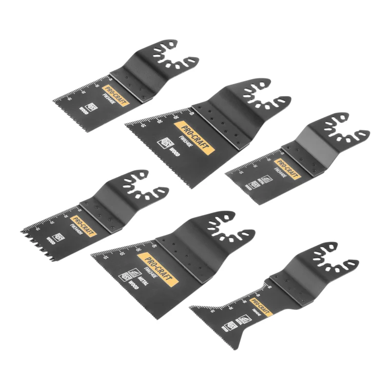 Procraft MB6 Universal Sägeblatt Set 6 tlg. für oszillierende Multifunktionswerkzeuge