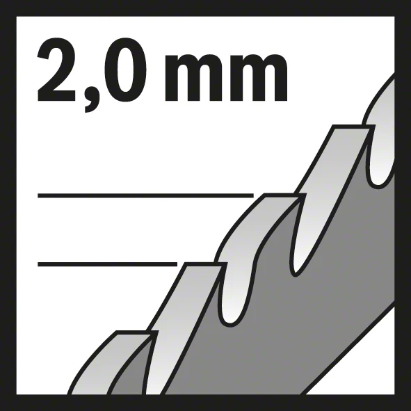 Bosch Stichsägeblatt T 121 BF Speed for Metal (5er-Pack, Bleche)
